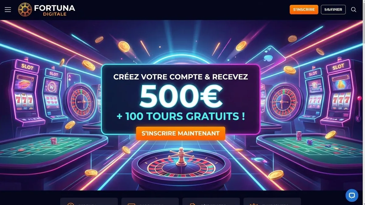 Inscription avec bonus